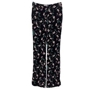 New Morgan De Toi Pants US 6 Floral Black Green Ivory Straight Viscose